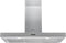 Bauknecht RBHBS 83 LL IX - Wandafzuigkap 90cm - 735 m³/h - Roestvrij staal en glas