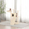 vidaXL - Kattenmeubel - met - sisal - krabpalen - 83 - cm - crèmekleurig