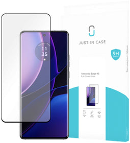 Just in Case 8107817 - Screenprotector - Bescherming tegen krassen en stoten - Zwart