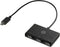 HP USB-C - USB-A hub - 1x USB 2.0 2x USB 3.2 (Gen1 5Gb/s) - Zwart