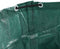 vidaXL - Tuinafvalzakken - met - Handvatten - - - 12 - stuks - - - Vouwbaar - - - Rond - - - Groen - - - 500 - L