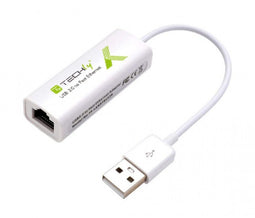 Techly IDATA ADAP-USB2TY - USB2.0 naar Fast Ethernet converter - 10/100 Mbps