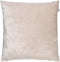 Dutch Decor SKY - Sierkussen velvet 45x45 cm - Pumice Stone - beige - Inclusief binnenkussen