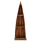 Kast bootvorm 39x27x127 cm gerecycled hout