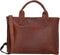 Hide & Stitches Discover - Handtas - Hoofdvak met rits - Donkerbruin