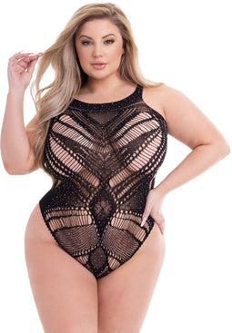 Gympak Baci Lingerie Zwart Queen size