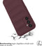 imoshion Hoesje - Geschikt voor Samsung Galaxy A34 (5G) - EasyGrip Backcover - Aubergine
