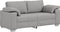 vidaXL - Loveseat - Sofa - - - Cloud - Grey, - 140 - cm - Stof