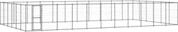 vidaXL - Hondenkennel - 79,86 - m² - staal