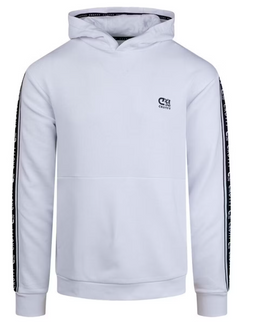 Cruyff Xicota Hoodie - Hoodie - Kangoeroezak capuchon - Wit - Heren - Maat L