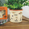 Gift Republic Emaille Bloempot - Paddestoelen