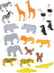 Goki Wilde Dieren Hout, 20dlg