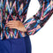 dressforfun Disco queen XXL - verkleedkostuum - tweedelig - blauw