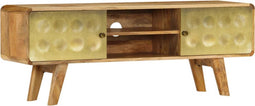 vidaXL - Tv-meubel - 120x30x45 - cm - massief - mangohout
