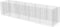 vidaXL - Gabion - plantenbak - verhoogd - 450x90x100 - cm - gegalvaniseerd - staal