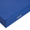 Engelhart Backgammon - 18 inch - Grijs Blauw Wit Ingelegd Bord - Sky Blue Koffer met Handvat