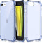 iMoshion Hoesje Geschikt voor iPhone SE (2022) / SE (2020) / 8 / 7 Hoesje Siliconen - iMoshion Shockproof Case - Blauw