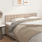 vidaXL - Hoofdborden - 2 - st - 80x5x78/88 - cm - kunstleer - cappuccinokleurig