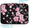 iMoshion Universele Design Sleeve 13 inch - Blossom Watercolor Black