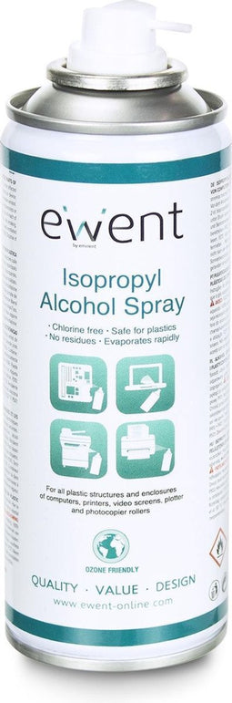 Ewent EW5613 - Isopropyl Alcohol spray - Wit