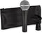 Shure SM58 - Dynamische vocal microfoon - Cardioïde - Donker grijs
