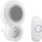 Byron DBY-23513 - Draadloze deurbel - 175m bereik 85 dB 8 melodieën - Wit