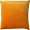 Dutch Decor DIAZ - Sierkussen velvet 45x45 cm Golden Glow - geel - Inclusief binnenkussen