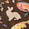 UNIDRAGON Houten Puzzel Voor Volwassenen Dier - Schitterend Konijn - 106 stukjes - Small 22x23 cm