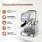 Lugia Pistonmachine - Koffiemachine 20 Bar - Automatische Melkopschuimer - LED-display