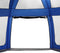vidaXL - Zwembadtent - afneembare - buitentent - gaaswanden - azuurblauw