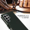 Selencia Samsung Galaxy S24 Ultra - Echt Lederen Bookcase - 3 Pashouders - Groen