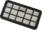 HANSEATIC HBVC85093BSCJ - Stofzuiger met Zak 850 Watt - HEPA H12-filter - Zwart/Zilver