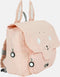Trixie Boekentas - Mrs. Rabbit - Schooltas voor Kind - School tas Waterafstotend - Voor Jongens en Meisjes - Rugtas voor Basisschool - Roze