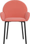 vidaXL - Eetkamerstoelen - 2 - st - fluweel - roze