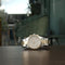 GUESS W1070L8 - Polshorloge - Staal met goldplating - Wit met geelgouden accenten