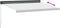 vidaXL - Luifel - uittrekbaar - 3x2,5 - m - stof - en - aluminium - antraciet - en - wit