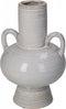 HD Collection Vaas Fulco - Keramiek - Grijs - 14 x 22 x 14 cm (BxHxD)