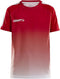 Craft Pro Control Fade Jersey Jr - Korte Mouw - Maat 134/140 - Bright Red/White