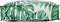 vidaXL - Ligbedkussen - voor - Rugleuning - met - Bladerenpatroon - 50x40x12 - cm - Oxford - Stof
