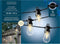 LED lampverl.hel.starterkit bu/9.5m-20L/zwart/warm wit