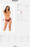 Obsessive - Rosenty Slip - Zwart/Paars