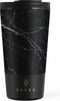 Burga - RVS Koffie To Go Thermobeker / Mok - Black Marble