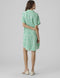VERO MODA VMFRIDA GIN SS WIDE DRESS - Blousejurk - Loose fit - Maat L