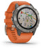 Garmin fēnix 6 - Smartwatch - GPS multi-sport met muziek - Grijs (Oranje)