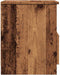 vidaXL - Nachtkastje - 40x40x50 - cm - bewerkt - hout - oud - houtkleurig
