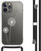 iMoshion Hoesje Geschikt voor iPhone 13 Pro Max Hoesje Met Koord - iMoshion Design Hoesje met Koord - Wit / Dandelion