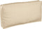 vidaXL - Ligbedkussen - voor - Zit-/Rugleuning - Beige - 120x60x12 - cm - Oxford - Stof
