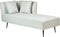 RIOM - Chaise longue - Mintgroen - Linkszijdig - Stof
