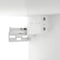 vidaXL - Wandkast - 80x33x80 - cm - bewerkt - hout - wit