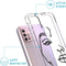 iMoshion Hoesje Geschikt voor Motorola Moto G10 / Moto G10 Power / Moto G20 / Moto G30 Hoesje Siliconen - iMoshion Design hoesje - Transparant / Zwart / Line Art Woman Black